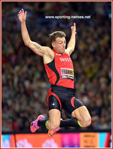 Simon EHAMMER - Switzerland - Third in the long jump at Ultinate Championship