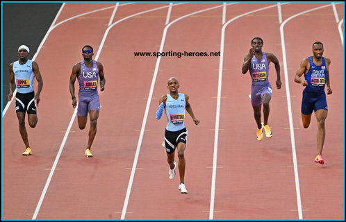 Collen KEBINATSHIPI - Botswana - 400m winner at 2026 Ultimate Championship