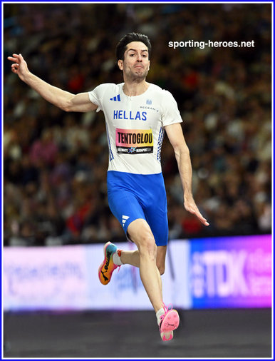 Miltiadis  TENTOGLOU - Greece - Winner of the long jump at Ultmate Championship