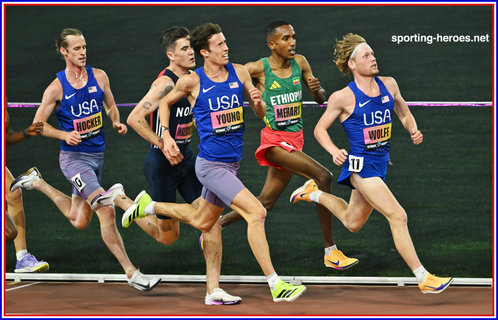 Parker WOLFE - U.S.A. - Third in 5000 m at 2026 Ultmate Championship