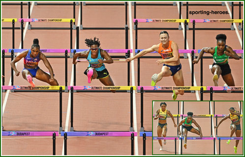 Tobi AMUSAN - Nigeria - 2nd in 100m hurdles final at 2026 Ultimate Championship