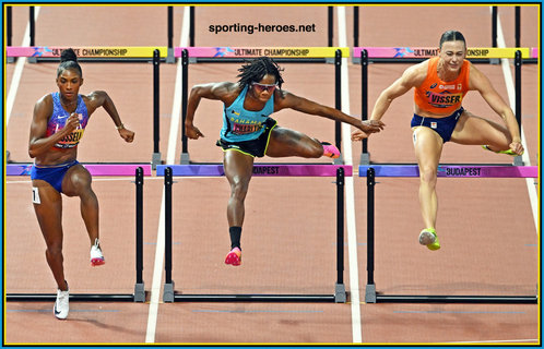 Devynne CHARLTON - Bahamas - 4th in 100m hurdles at 2026 Ultimate Championship