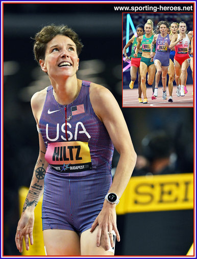 Nikki HILTZ - U.S.A. - 3rd in 1500m at 2026 Ultimate Championship.