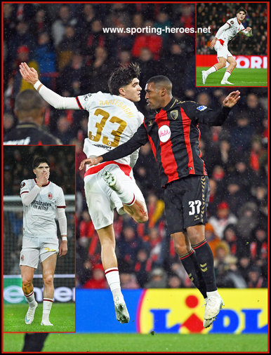 Davide BARTESAGHI - Milan - 2026 Europa League games.