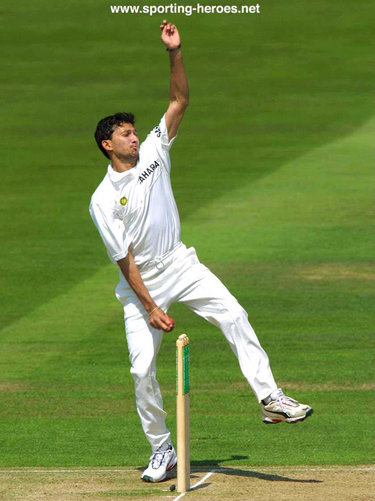 Ajit Agarkar - India - Test Record