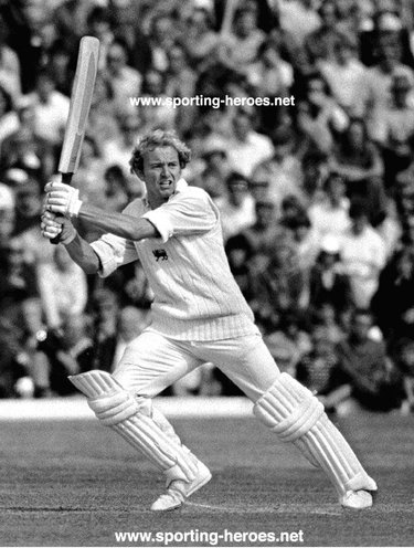 Graham Barlow - England - Test Profile 1976-1977