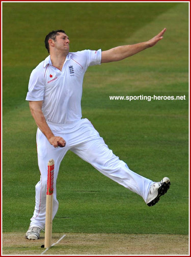 Tim Bresnan - England - Test Record