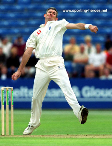 Andy Caddick - England - Test Record v India