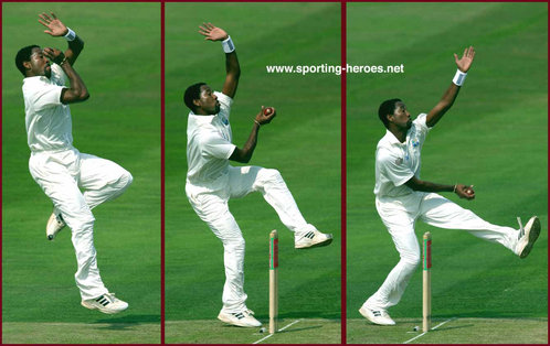 Corey Collymore - West Indies - Test Record