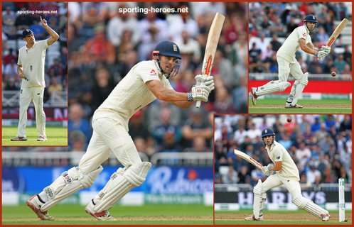 Alastair Cook - England - Test Record v India