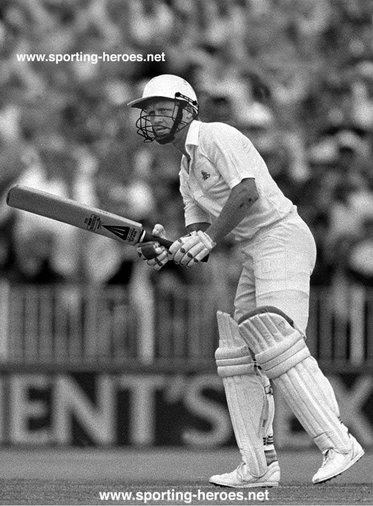 Tim Curtis - England - Test Profile 1988-1989