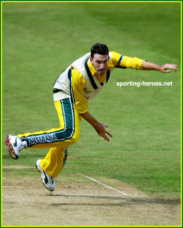 Damian Fleming - Australia - Test Record