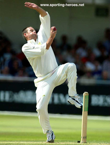 Andrew Hall - South Africa - Test Record for South Africa.