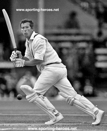 John Hampshire - England - International Test cricket Career for England.