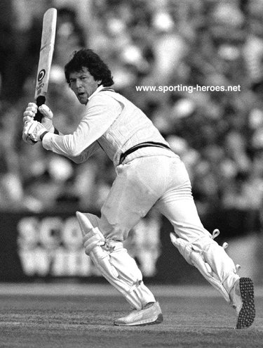 Imran Khan - Pakistan - Test Cricket Profile 1971 - 1992.