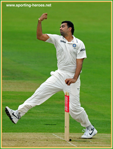 Zaheer Khan - India - Test Record v South Africa