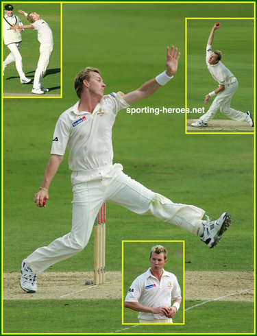 Brett Lee - Australia - Test Record v England