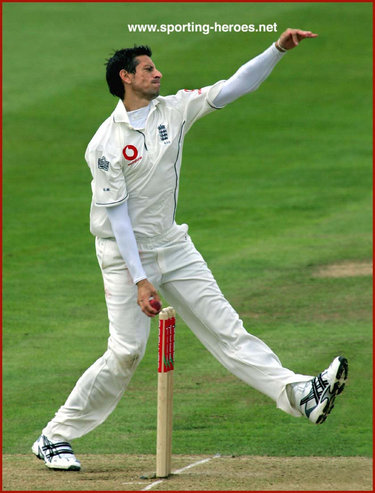 Sajid Mahmood - England - Test Record