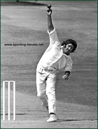 Sarfraz Nawaz - Pakistan - Test Record v Australia