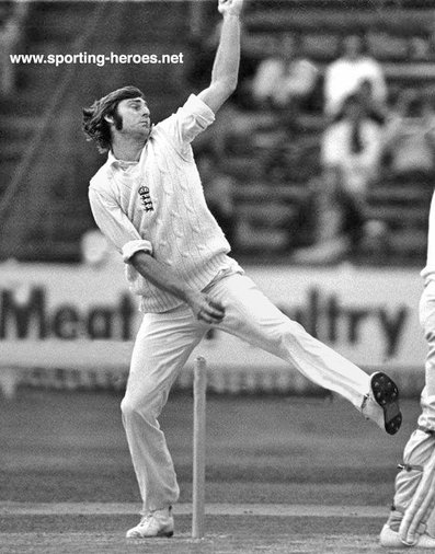 Chris Old - England - International Test cricket Career for England.