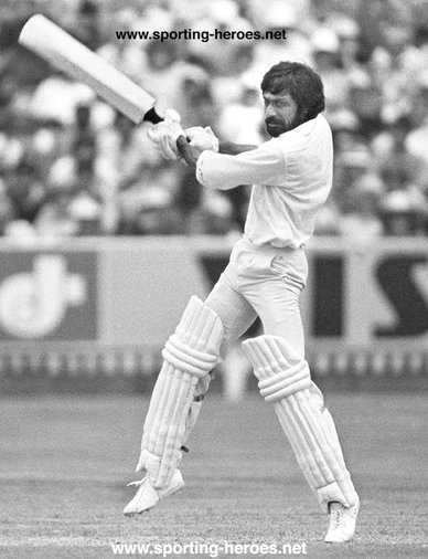 Wasim Raja - Pakistan - Test Profile 1973-85