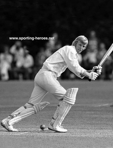 Brian Rose - England - Test Profile 1977-81