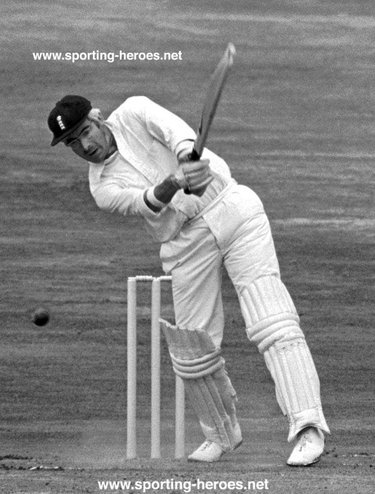 David Steele - England - Test Profile 1975-76
