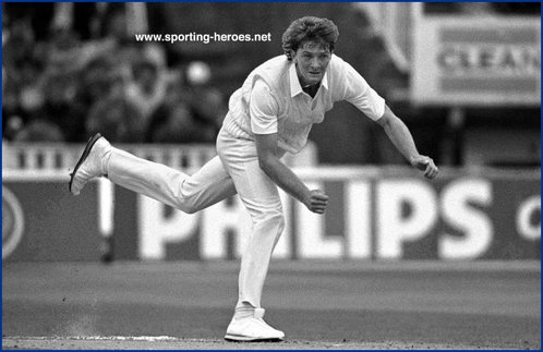 Greg Thomas - England - Test Profile 1986