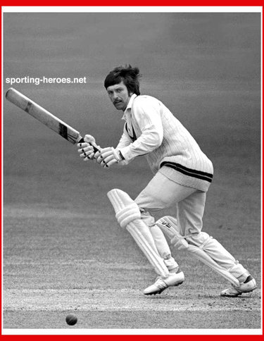Peter Willey - England - Cricket Test Record for England.
