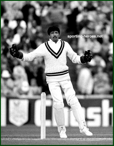 Saleem Yousuf - Pakistan - Test Record