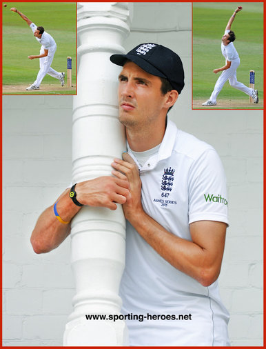 Steven Finn - England - Test record for England.