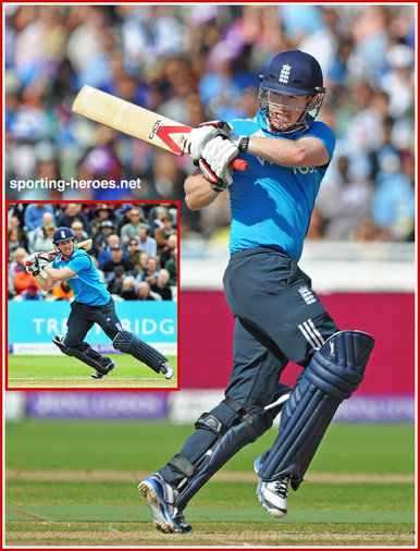 Eoin Morgan - England - Test Record for England.