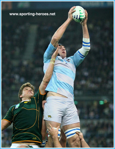 Rimas Alvarez - Argentina - 2007 World Cup (Scotland, South Africa, France)