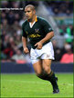 Eddie ANDREWS - South Africa - International Rugby Union Caps.