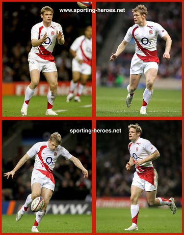 Iain Balshaw - England - International Rugby Union Caps for England.