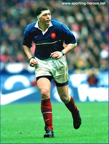 Abdelatif Benazzi - France - French International  Rugby Matches.