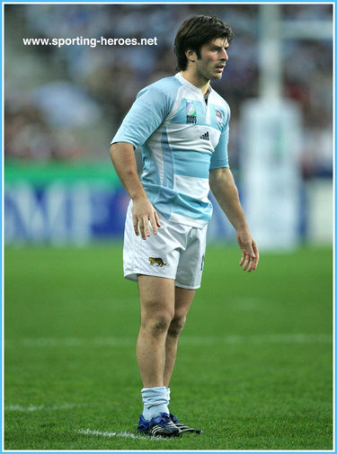 Lucas Borges - Argentina - 2007 Rugby Union World Cup Finals.