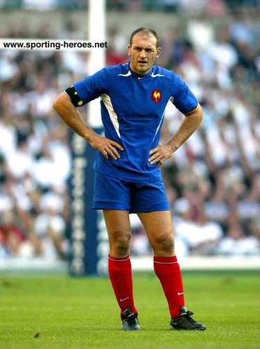 Olivier Brouzet - France - International Rugby Union Caps for France.