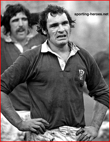 Clive Burgess - Wales - International Rugby Union Caps.