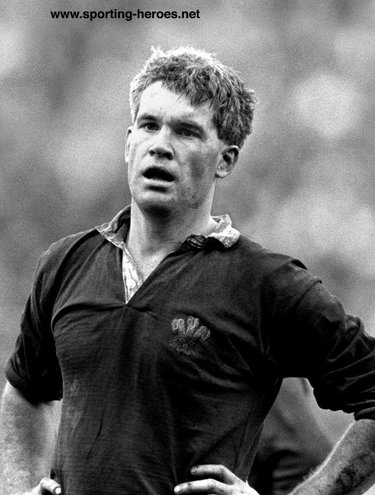 Eddie Butler - Wales - International Rugby Union Caps for Wales.