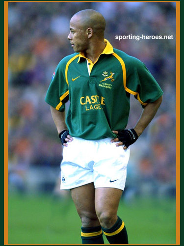 Bolla Conradie - South Africa - South African Caps 2002-08