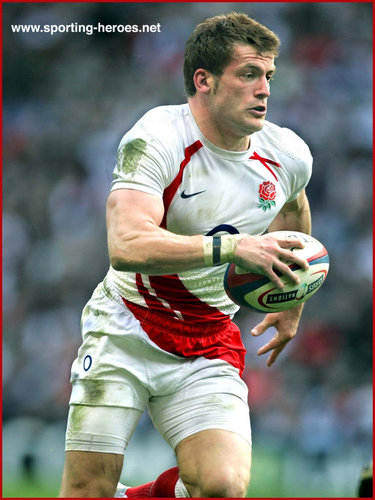 Mark Cueto - England - International Rugby Caps for England.