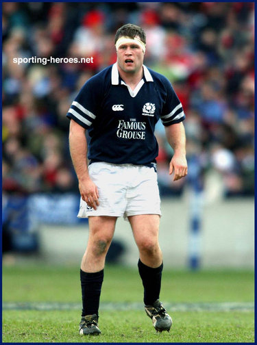 Bruce Douglas - Scotland - International rugby caps for Scotland.