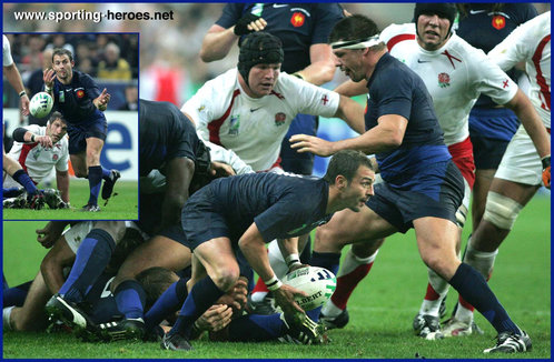 Jean-Baptiste Elissalde - France - Coupe du Monde 2007 Rugby World Cup.