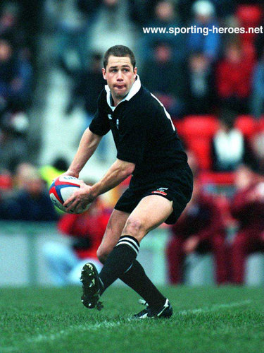 Marc Ellis - New Zealand - International Caps for New Zealand.