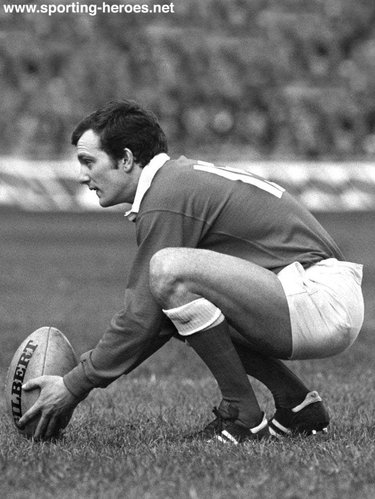 Gwyn Evans - Wales - International rugby matches for Wales.