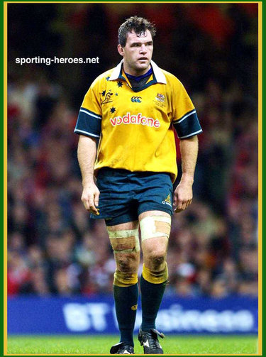 Owen Finegan - Australia - International  Rugby Union Caps for Australia.