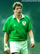 Neil FRANCIS - Ireland (Rugby) - International  Rugby Union Caps.