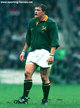 Adrian GARVEY - South Africa - International Rugby Union Caps for South Africa.