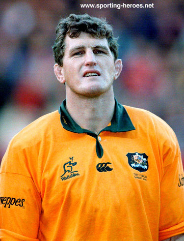 Tim Gavin - Australia - International Rugby Union Caps for Australia.